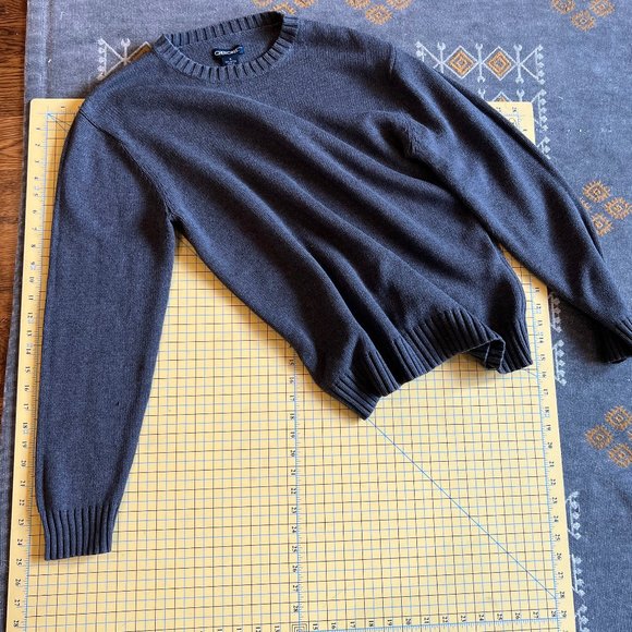 VINTAGE 90s Men's Cherokee sweater in gray sz S - Picture 5 of 7